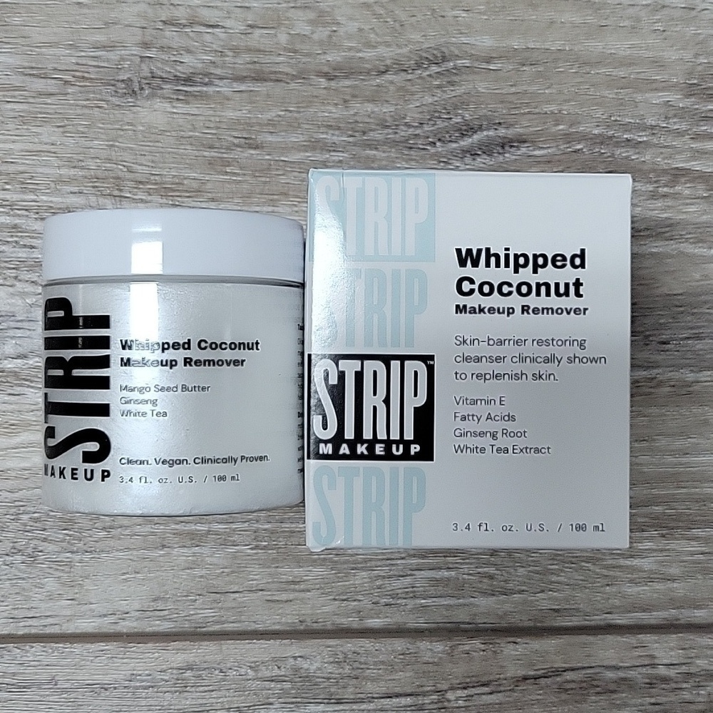 STRIP Whipped Coconut Makeup Remover 3.4 oz NIB